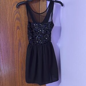 Forever 21 black Small tank style dress